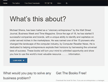 Tablet Screenshot of michaelshanebooks.com
